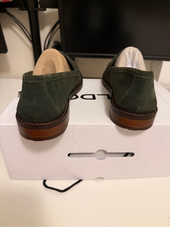 Aldo Melvillee Suede Leather Penny Loafer Green Size 7.5 Men’s EUR 40 UK 6.5 main image 6
